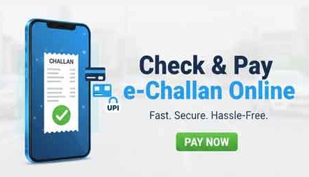 Check and Pay e-Challan Online
