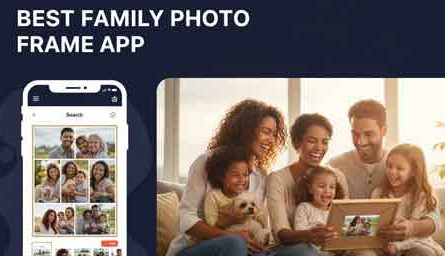Family photo frame App