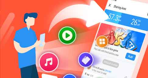 A great application for sharing files on mobile
