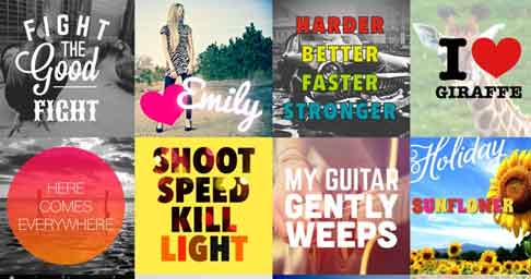 Text on Photos App | Free Mobile Text Editor