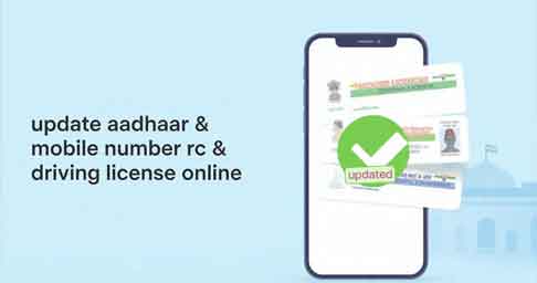 Update Aadhaar & Mobile Number in RC and Driving License Online – Complete Step-by-Step Guide