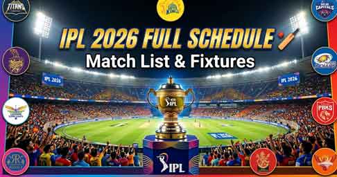 🏆 IPL 2026 Schedule, Match List