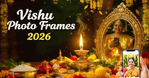 Vishu Photo Frames & Stickers App – Create Stunning Festival Memories