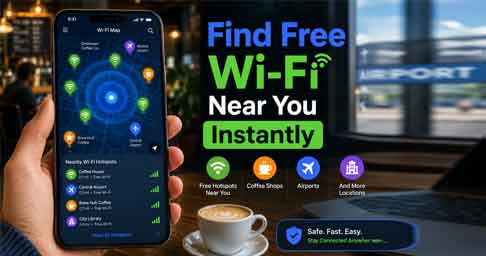 Free Wi-Fi Near You: Easy Ways to Find Free Internet Anywhere