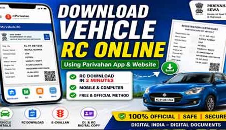 download-vehicle-rc-online-parivahan-app-website